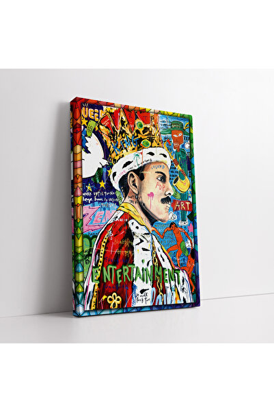 KOSS Dijital Tablou pe pânză Banksy Graffiti Freddie Mercury