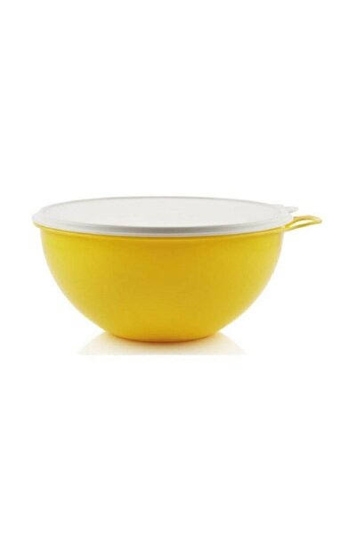 Tupperware حاوية تخزين ماكسي ميكسيم صفراء 7.5 لتر