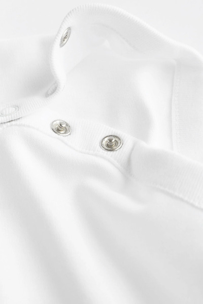 Next Baby White Sleeveless 100% Cotton Baby Bodysuit - ALY01665