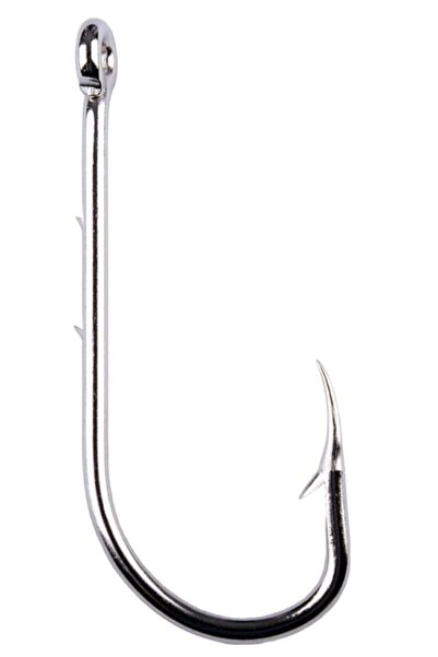 YOUVELLA Beyaz Delikli Tırnaklı Çapraz Kanca (92666) 1466 No:1/0 33mm --- 100ad. Nikelaj 1 Kt.