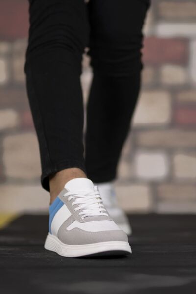 Riccon Ice White Blue Unisex Sneaker0012219