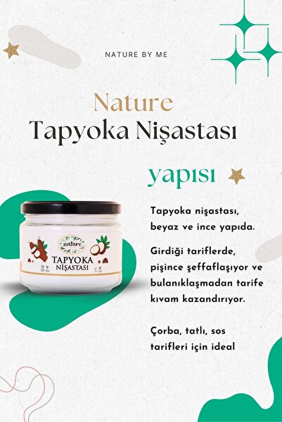 Nature by me Tapyoka Nişastası 200g