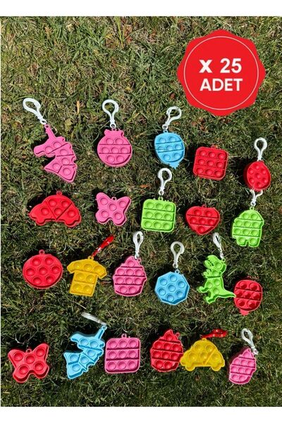 Ax Axentia 25 bucăți breloc Popit cadou breloc Popit cadou pentru ziua de naștere
