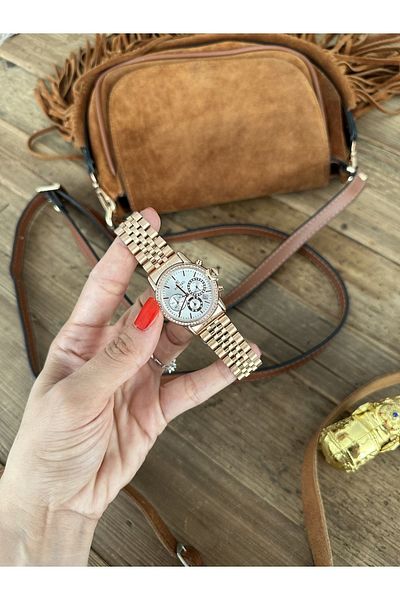 Reward Rose Color Jubilee Cord Women's Wristwatch