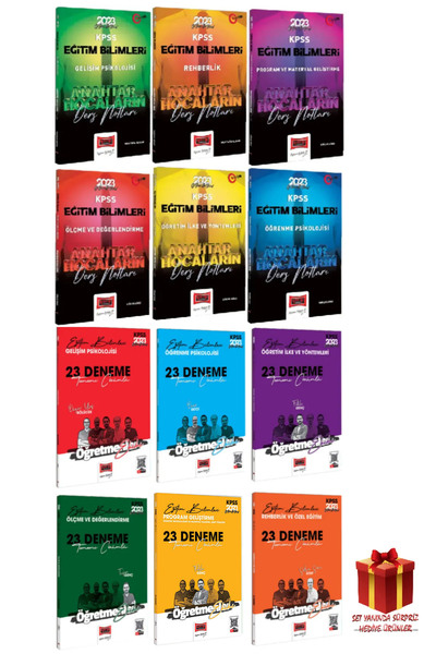 Yargı Yayınları Eğitim Bilimleri Video Ders Notu+Yargı Eğitim Bilimleri Denem...