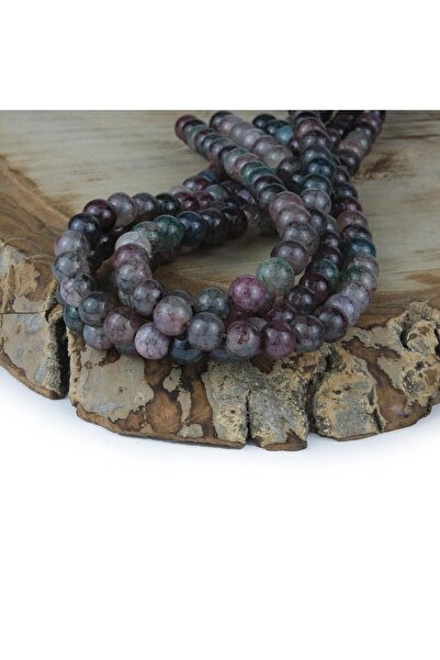 Prestij Boncuk 8mm kamene perle - tamnozelene perle za narukvicu i ogrlicu