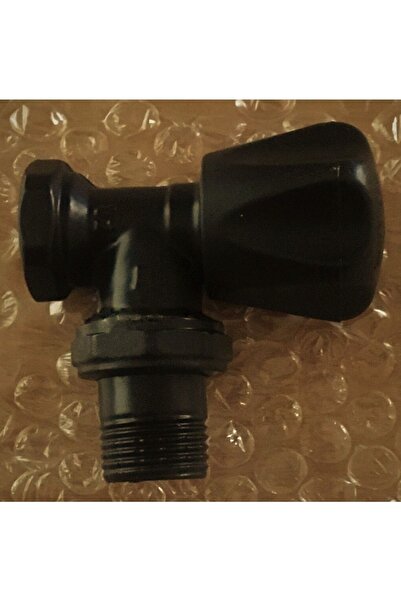 ŞİMAŞ HAVLUPAN Şimaş 1/2"köşe Radyatör Vanası Siyah