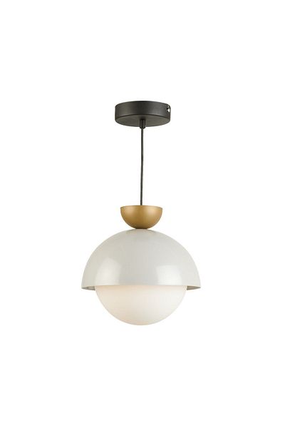 Apliqa White / Cream Colart Metal Pendant Lamp - 90 cm
