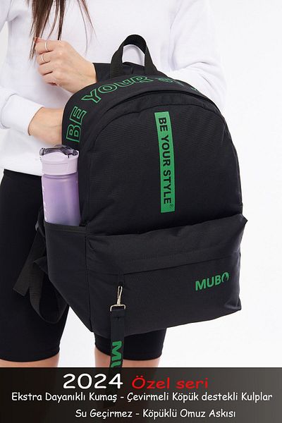 MUBO Σακίδιο πλάτης με πλήρη γραμμή Be Your Style