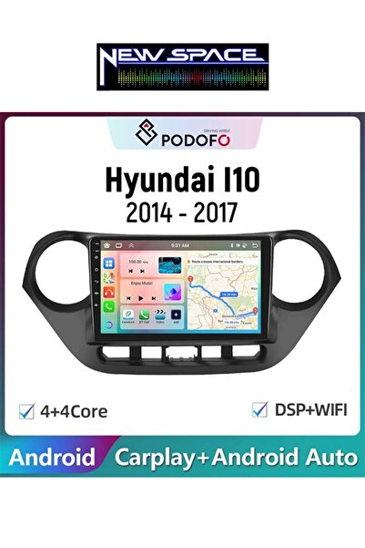 Hyundai I10 Android 2gb Ram 32gb Rom Carplay Multimedya