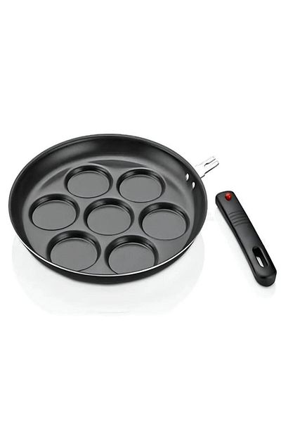 Bayev Kitch 5 Piece Kitchen Pan Set - 3 Sizes Pancakes Sauce, Roast Omelets and Dowry Pan