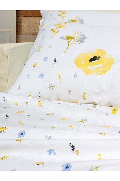 Cotton Box Sweet Single Pique Set Dolce Yellow