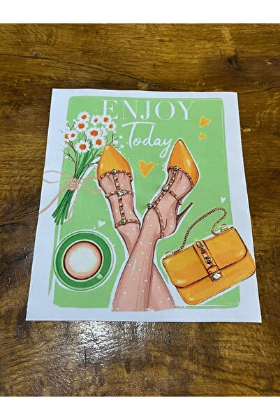 Gönülden Tasarım Cirkon Sa kamenim detaljima - 23x19 cm Slika za odeću Cirkon...