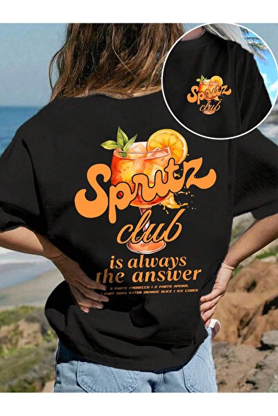 Jose Clothing Μπλουζάκι Oversize με στάμπα από οργανικό βαμβάκι