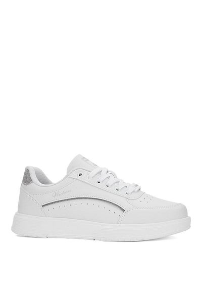 Wickers 2765 Model alb cu sclipici pantofi sport