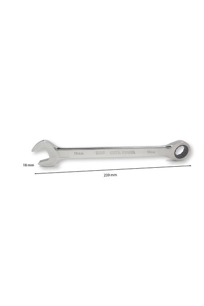 CETA FORM 18MmRatchet Combined Wrench - B05-18