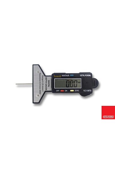 CETA FORM 0 - 25 Mm Dijital Lastik Diş Derinlik Kumpası N23-08td
