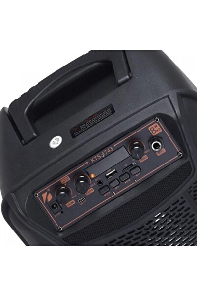 nextbuy Mikrofonlu Bluetooth Hoparlör 8x2 Extra Bass Parti Eğlence Led Işıklı Sd Kart Fm Usb Girişli Speaker