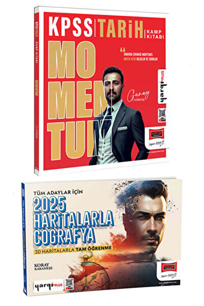 Yargı Yayınları Yargı Yayınları 2025 KPSS Genel Kültür Momentum Tarih ve Hari...