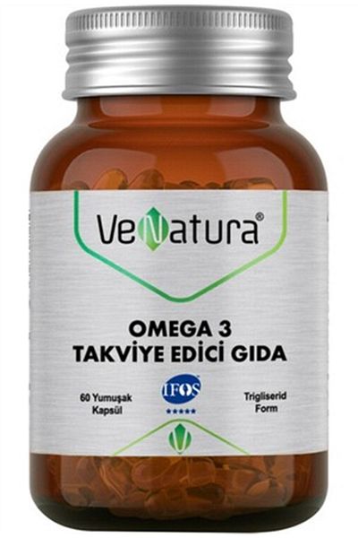 VeNatura Omega 3 (60 Capsules) - Supplement