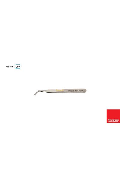 CETA FORM 120mm Curved Needle Tip Tweezers H40-7-sa