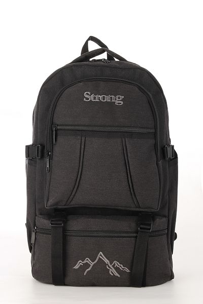 Strong Bag Unisex Canvas Fabric - Outdoor Backpack με θήκη φορητού υπολογιστή, Σακίδιο πλάτης Mountaineer - Escp01
