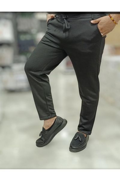 Edacan Men's Jogger Pants - ButtoneD anD Double Leg