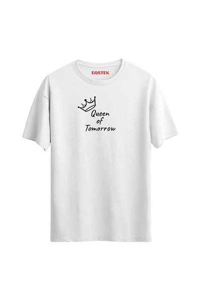 Açık Garaj Queen of Tomorrow Unisex T-Shirt - Queens Shaping the Future Printed