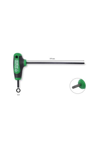 CETA FORM T 25 T Handle Torx Allen K12-025-150