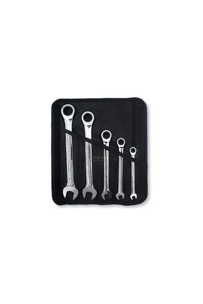 CETA FORM 8-19 Mm Ratchet Combined Wrench Set 5 Pieces B05-r05
