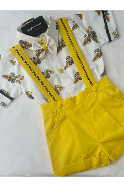 YASOM TASARIM Boy's Salopet Suit