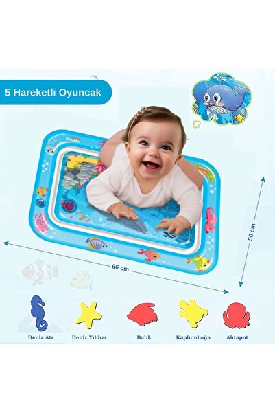 Matrax Bebek Su Oyun Matı (TUMMY TİME) Karın Üstü Aktivite Zamanı