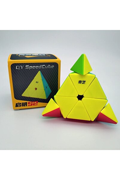 LRS STORE Orijinal QİYİ Ücgen Pramid Küp QY Ming S2 Profesyonel Süper Hızlı Z...