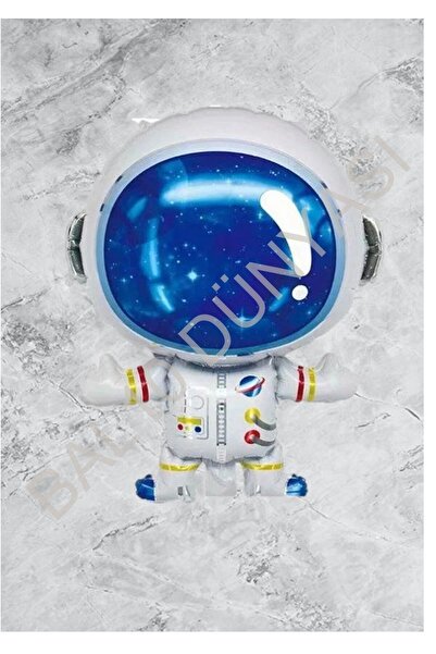 BAL10 DÜNYASI Space Themed Astronaut Foil Balloon