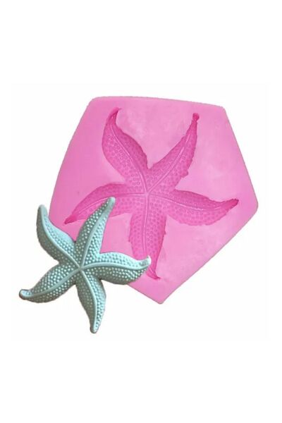 adin tasarım قالب سيليكون وثلج بنمط نجم البحر - الشوكولاتة والحلوى والبلاستيس...