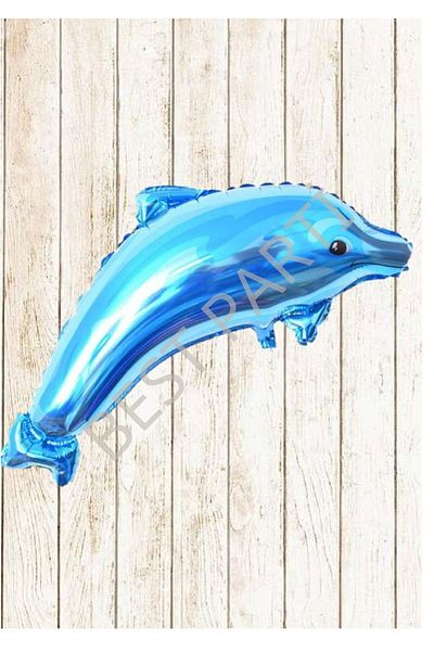 BEST PARTİ DOĞUM GÜNÜ PARTİ SÜSLERİ Blue Dolphin Foil Balloon