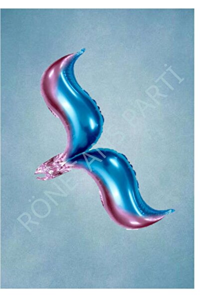 RÖNESANS PARTİ رقائق ذيل حورية البحر - بالون قوس قزح