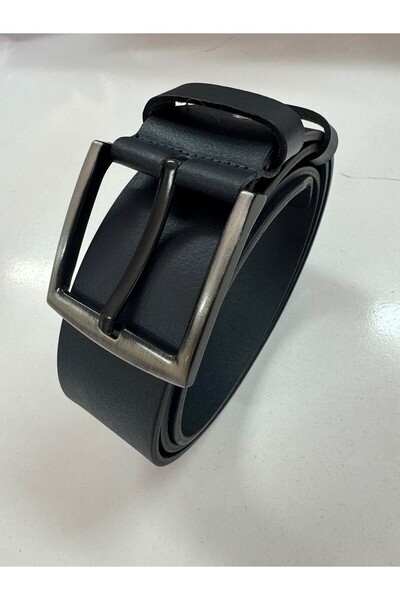 Rodi Erkek Deri Kemer Kot Ve Kanvas Kemeri Düz 4.5 cm