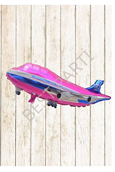 BEST PARTİ DOĞUM GÜNÜ PARTİ SÜSLERİ Uçak Folyo Balon Pembe