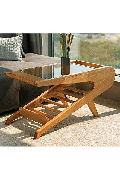 Ağaçsan hera doğal ağaç yan sehpa