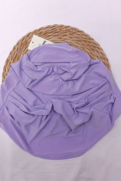 Betül Akbay Λιλά Μαρία Μοντέλο Κοριτσίστικο Πρακτικό Βαμβακερό Κασκόλ