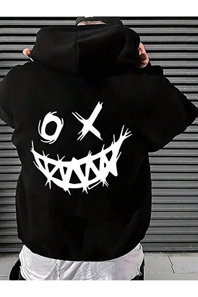 bellanova Φούτερ Unisex Oversize με κουκούλα - Τυπωμένο