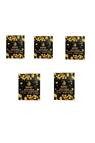 Kefo Gold Nargile Kömürü 5 Kg 25 mm