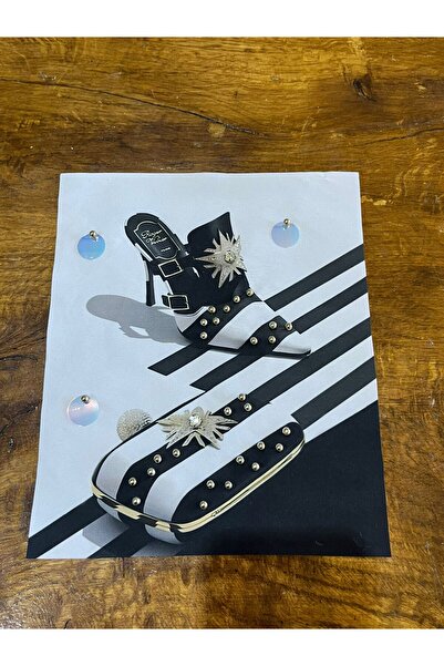 Gönülden Tasarım Design cu zirconiu 23x19 cm - Aplicație Armadikş