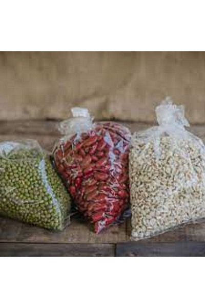 POŞET 25 PCS Double Transparent Sugar Pulses - 23*36cm Grocery Bag