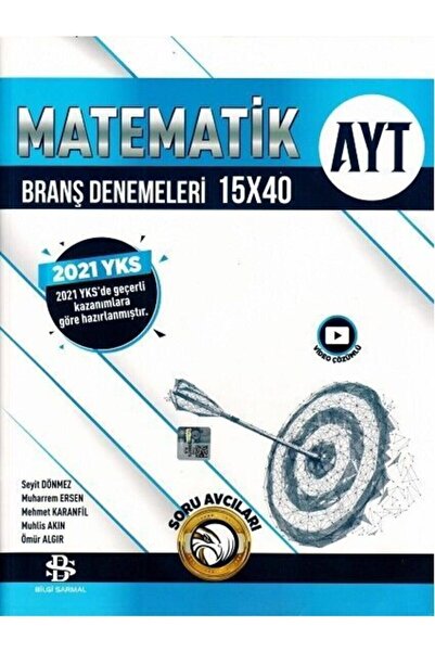 Bilgi Sarmal Yayınları Bilgi Sarmal Ayt Matematik Deneme 2025 Baskı