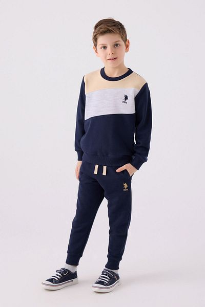 U.S. Polo Assn. Σετ φόρμας Felling Happy Licensed για αγόρια