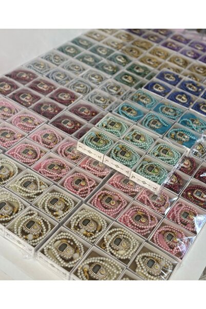 çeyizlik setim مجموعة خرزات صلاة زيكيرماتيك مكونة من 10 قطع بألوان متنوعة