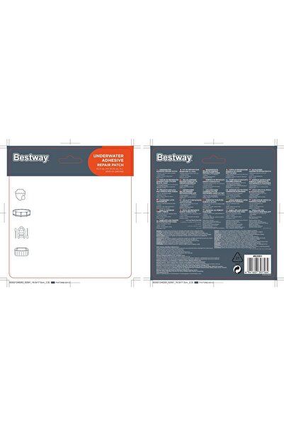 BESTWAY Tamir Set Yamalı Kartela