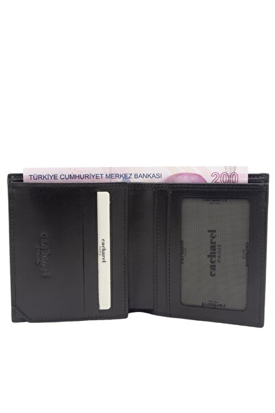 Cacharel Men's Wallet - BlaCK B. CroCo Leather, 2017b7K